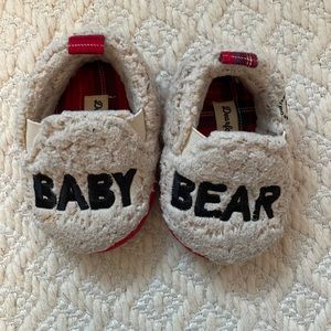 Baby Bear Dearfoam Slippers - 9-12 months
